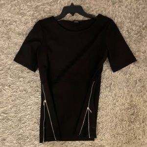 Armani Exchange Side Zipper Top